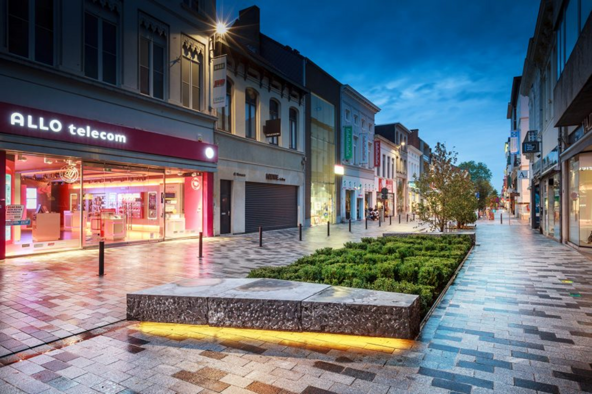 Stationsstraat in Sint-Niklaas
