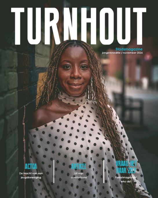 Jonge vrouw op cover Stadsmagazine november 2026