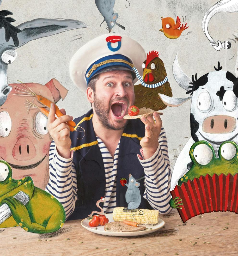 Promobeeld: Kapitein Winokio - Kukeleku! De Grote Boerderijshow (3+)