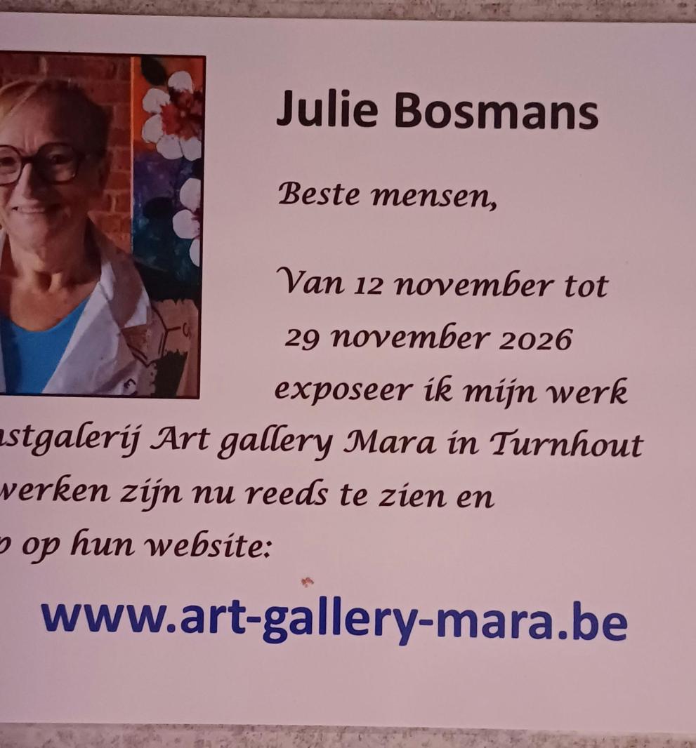 Expositie harsschilderijen felle kleuren