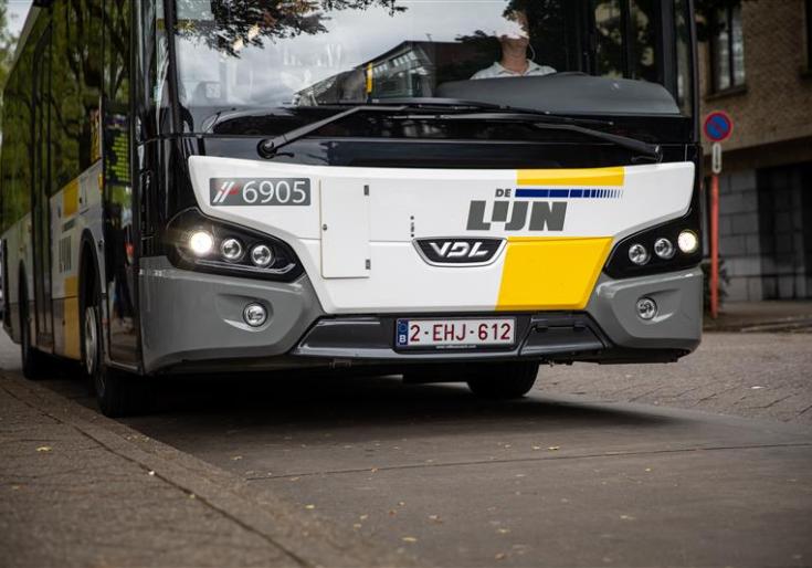 Bus van De Lijn in Turnhout