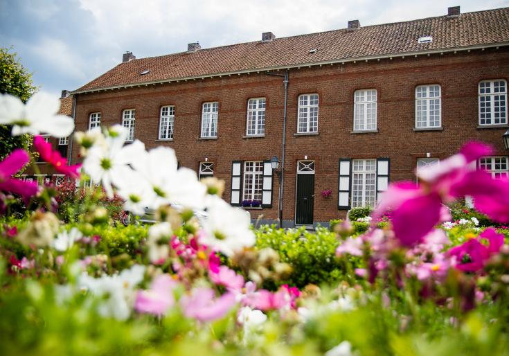Lente op het begijnhof