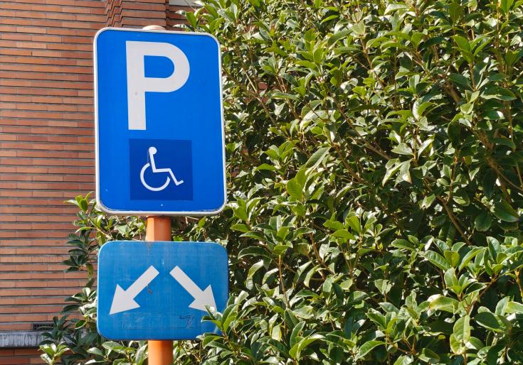 gehandicaptenparkeerplaats